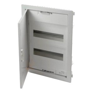 Legrand Rozdzielnica plastikowa podtynkowa RWN 2x12 IP40 N+PE 430x330x87mm 24M /Kolor biały, drzwi metalowe/ Biały 602432