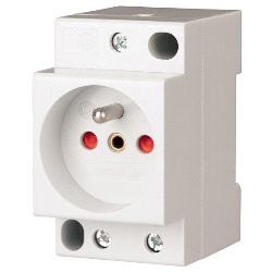 Gniazdo na szynę TH z uziemieniem i przesłonami Z-SD230-BS Eaton