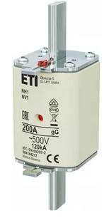 Wkładka topikowa NH1 gG P 200A 500V Eti