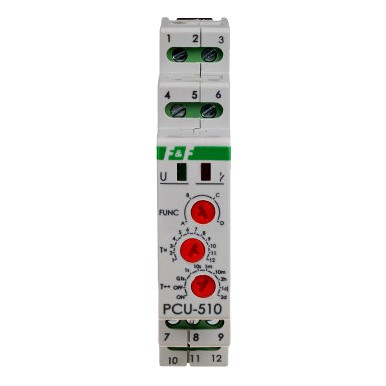 Przekaźnik czasowy PCU-510 DUO F&F