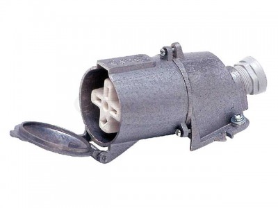 Gniazdo siłowe stałe metalowe 32/4 500V IP44 TAREL