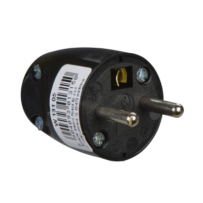 Schneider Wtyczka 2P+PE, proste wyprowadzenie przewodu 16A 250V W13105