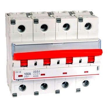 Legrand Rozłącznik izolacyjny modułowy FRX 404 100A 4P 6M 400V AC 406546