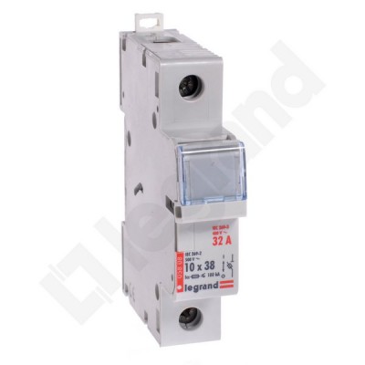 Rozłącznik bezpiecznikowy 35A 1P 1M 10x38 500V AC 100kA RB308 Legrand