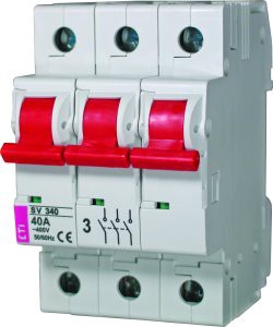 Rozłącznik izolacyjny 25A 3Z 3M 400V AC Eti