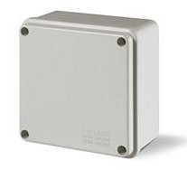 Puszka natynkowa hermetyczna IP56 bezhalogenowa 100x100x50mm Szary 686.204 Scame