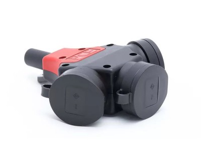 Pce Rozgałęźnik przenośny gumowy 16A 230V IP44 24311-SW
