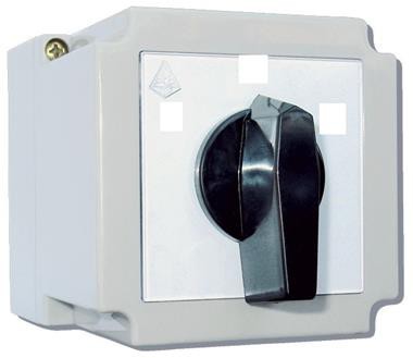 Łącznik krzywkowy w obudowie 3-fazowy 25A 0-1 IP65 4G25-10-PK 63-840306-031 Apator