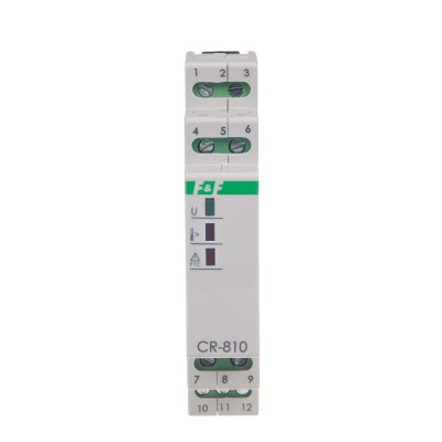 Przekaźnik rezystancyjny 16A 230V AC / 24V AC/DC na szynę TH35 F&F