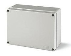 Puszka natynkowa hermetyczna IP56 bezhalogenowa 190x140x70mm Szary 686.207 Scame