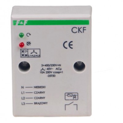 F-And-F CKF Czujnik kolejności i zaniku fazy CKF 5908312593027