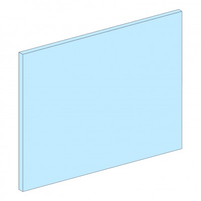 Pasek zaślepek Prisma Pack 03220 46x1000 Biały Schneider