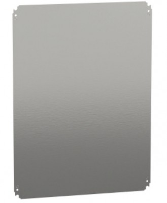 Płyta montażowa pełna ocynkowana do obudów wiszących /800x600mm/ Schneider
