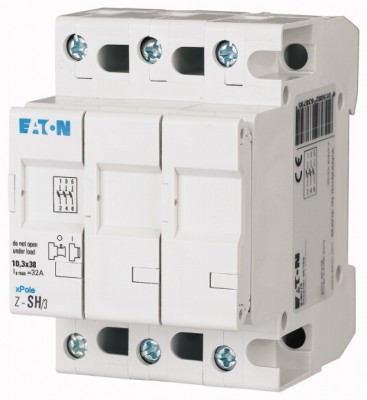Rozłącznik bezpiecznikowy 3x 10x38 Z-SH/3 Eaton