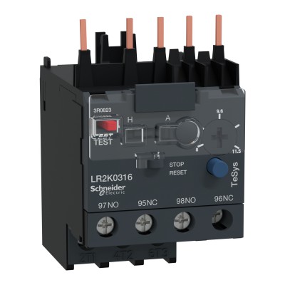 Przekaźnik cieplny 8-11,5A 690V 1Z+1R klasa 10A Schneider