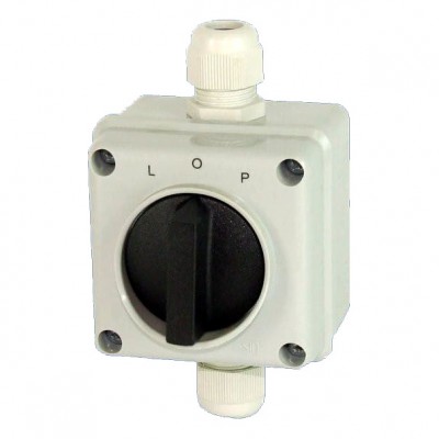 Łącznik krzywkowy 12A L-0-P ŁUK E12-43 IP65 921243 Elektromet