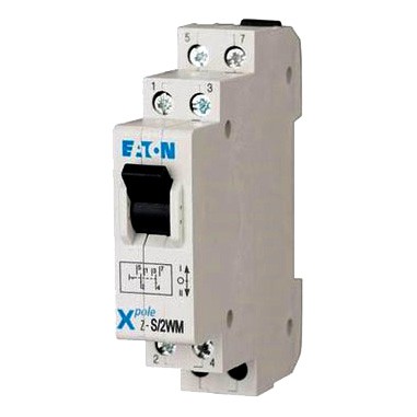 Eaton 248346 Przełącznik modułowy Z-S/2WM 16A 1P 1-0-2 4015082483463