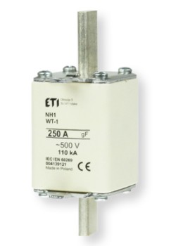Wkładka topikowa NH1 gF szybka 100A 500V Eti