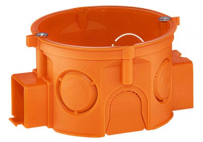 Puszka podtynkowa płytka z wkrętami S60KFw 60mm 33068008 Simet
