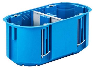 Puszka podtynkowa do pustych ścian głęboka P2x60D /2x60mm/ Simet