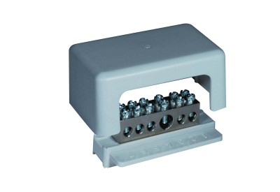 Szyna wyrównująca potencjał SWP1 690V 25 mm²/ 5×6 mm² /Szary/ Simet