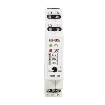 Zamel Czujnik kolejności faz 230/400V AC CKM-01 EXT10000019 CKM-01