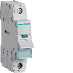 Modułowy rozłącznik izolacyjny 40A 230V 1P HAGER