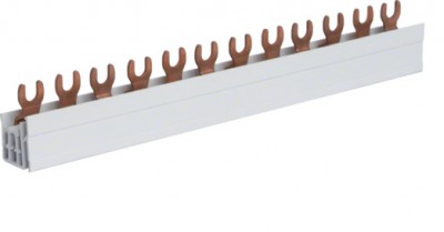 Szyna łączeniowa widełkowa 10mm² 3P 63A 12M HAGER