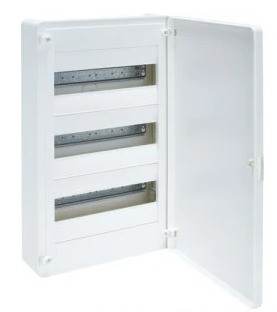Rozdzielnica natynkowa GOLF IP40 N+PE 3x12M 500x282x99mm VS312PD HAGER