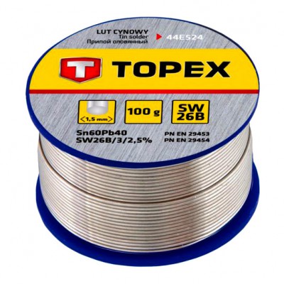 Topex LUT CYNOWY SN, DRUT 1.5 MM, 100 G TOPEX 44E524
