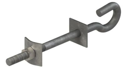 Alpar Śruba hakowa M16 ocynk ogniowy /L200/ S3011C SH16L200