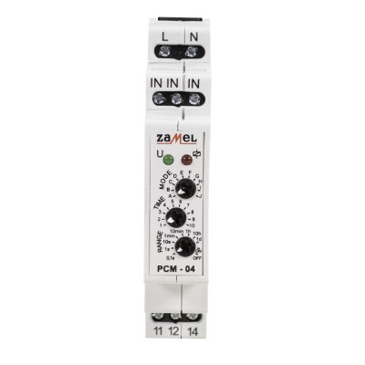 Przekaźnik czasowy 230V AC PCM-04 Zamel