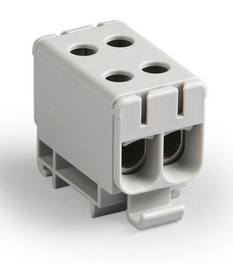 Złączka szynowa 1‑biegunowa 2‑przewodowa 2,5-50mm² /Szary/ ENSTO