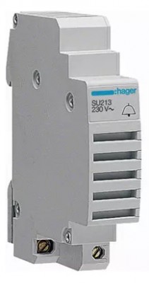 Dzwonek modułowy na szynę 0,03A 230V 85dB HAGER