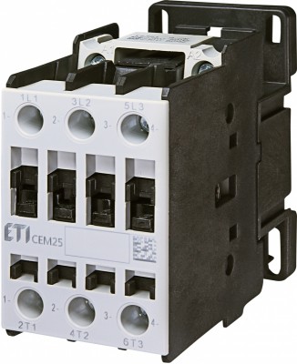 Stycznik silnikowy CEM25.00-230V-5060Hz 25A 230V AC 11kW 3P 004645103 Eti
