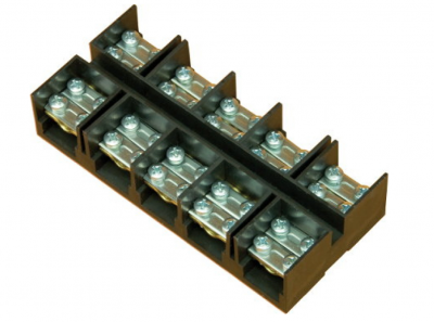 Płytka odgałęźna 5x35mm² 125A Czarny E.4009 Pawbol