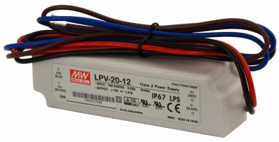 Zasilacz LED 20W 1,67A 90-264V AC  127-370V DC 12V 20W-12V Pulsar