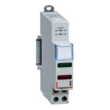 Lampka sygnalizacyjna podwójna L431 LED 110/400V AC 1M /Kolor zielony, czerwony/ MIX Legrand