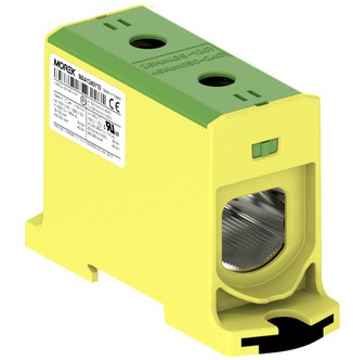 Złączka szynowa przelotowa 1xAl/Cu 35-240mm² /Żółto-zielona/ Simet