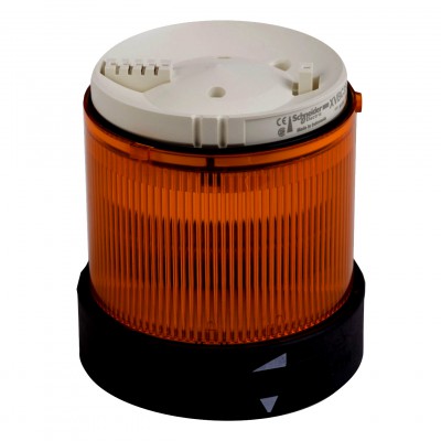 Element świetlny bez żarówki 10W XVBC35 250V AC /Kolor pomarańczowy/ Pomarańczowy Schneider