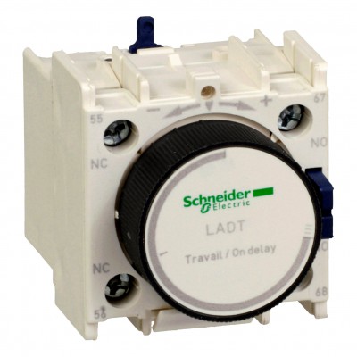 Schneider LADR2 Blok styków pomocniczych z opóźnieniem zadziałania LADR2 1NO+1NC 0,1-30s /Montaż czołowy/ 3389110386189