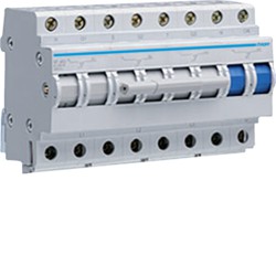 Przełącznik sieć-agregat 1-0-2 63A 3P+N 400V AC SF463 HAGER