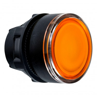 Głowica przycisku podświetlanego LED z samopowrotem ZB5AW353 IP66 /Kolor żółty/ Żółty Schneider