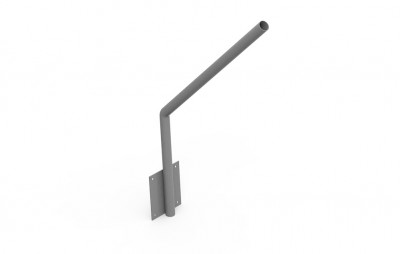 Elko-Bis Wysięgnik lampowy stały /L=1040mm/ 120° FI 48,3 ocynkowane ogniowo 94500102