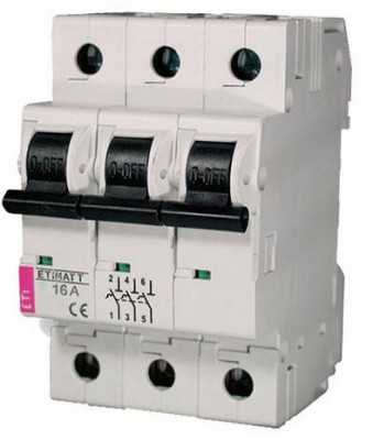 Ogranicznik mocy Etimat T 16A 3P 6kA Eti
