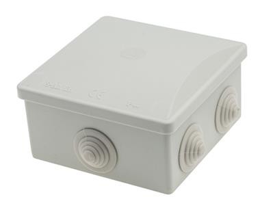 Puszka natynkowa typu klik S-BOX 036 80x80x40mm Pawbol