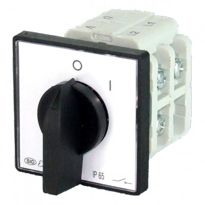 Łącznik krzywkowy 16A 0-1 ŁUK 16-12 IP65 921609 Elektromet