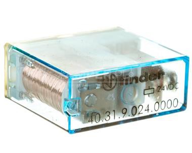 Przekaźnik miniaturowy Typ 40.31 10A 24V DC 1P do gniazd serii 95 i obwodów drukowanych Finder