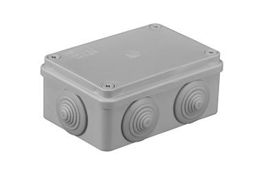 Puszka natynkowa z dławikami S-BOX 206 120x80x50mm Pawbol