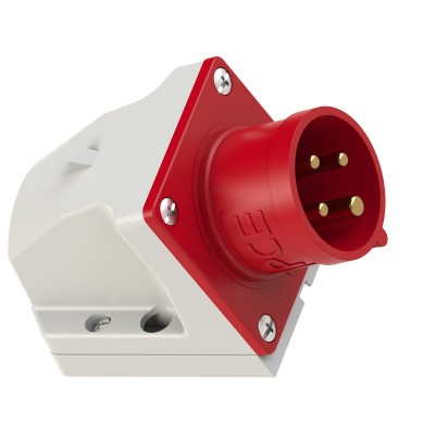 Pce Wtyczka odbiornikowa stała 16/4 400V IP44 514-6
